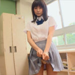 桜木美涼グラビア動画 白シャツ＆紺リボン＆灰色プリスカ制服のエロかわ女子